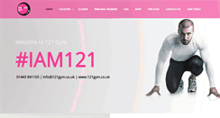Desktop Screenshot of onetoonegym.co.uk